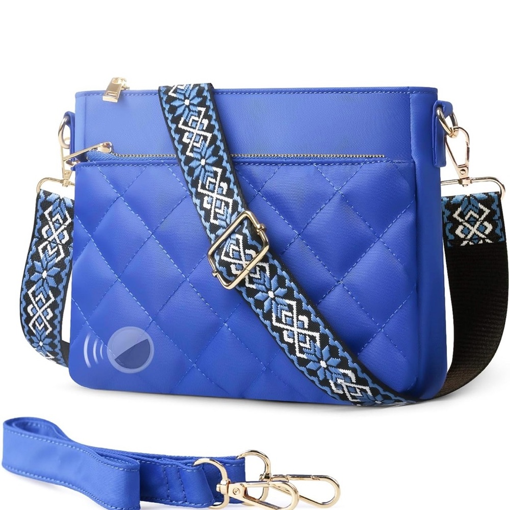Small Quilted Crossbody Bags for Women